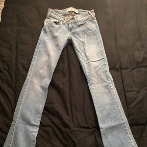 Light wash Hollister Bootleg Jeans